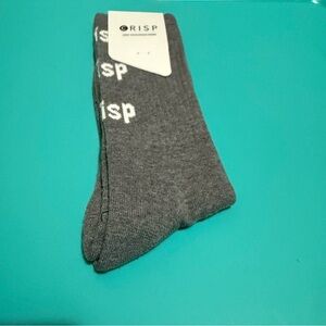 Brand New Gray Men's Socks - Crisp